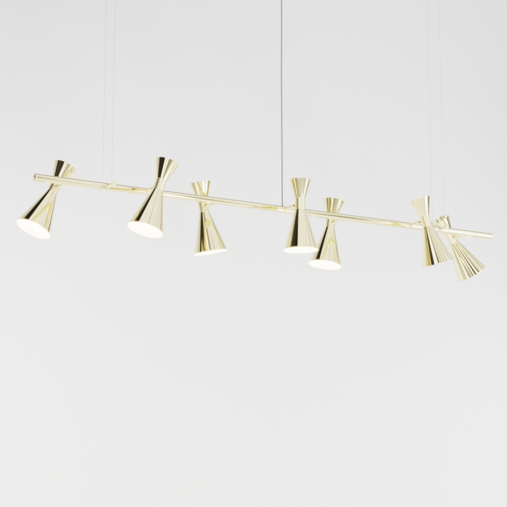 Pendente PICASSO 7 - Latão