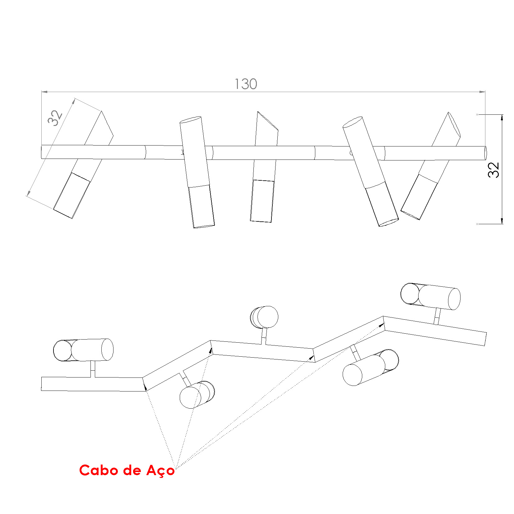 Pendente TAQ 5 - Latão - Imagem 5