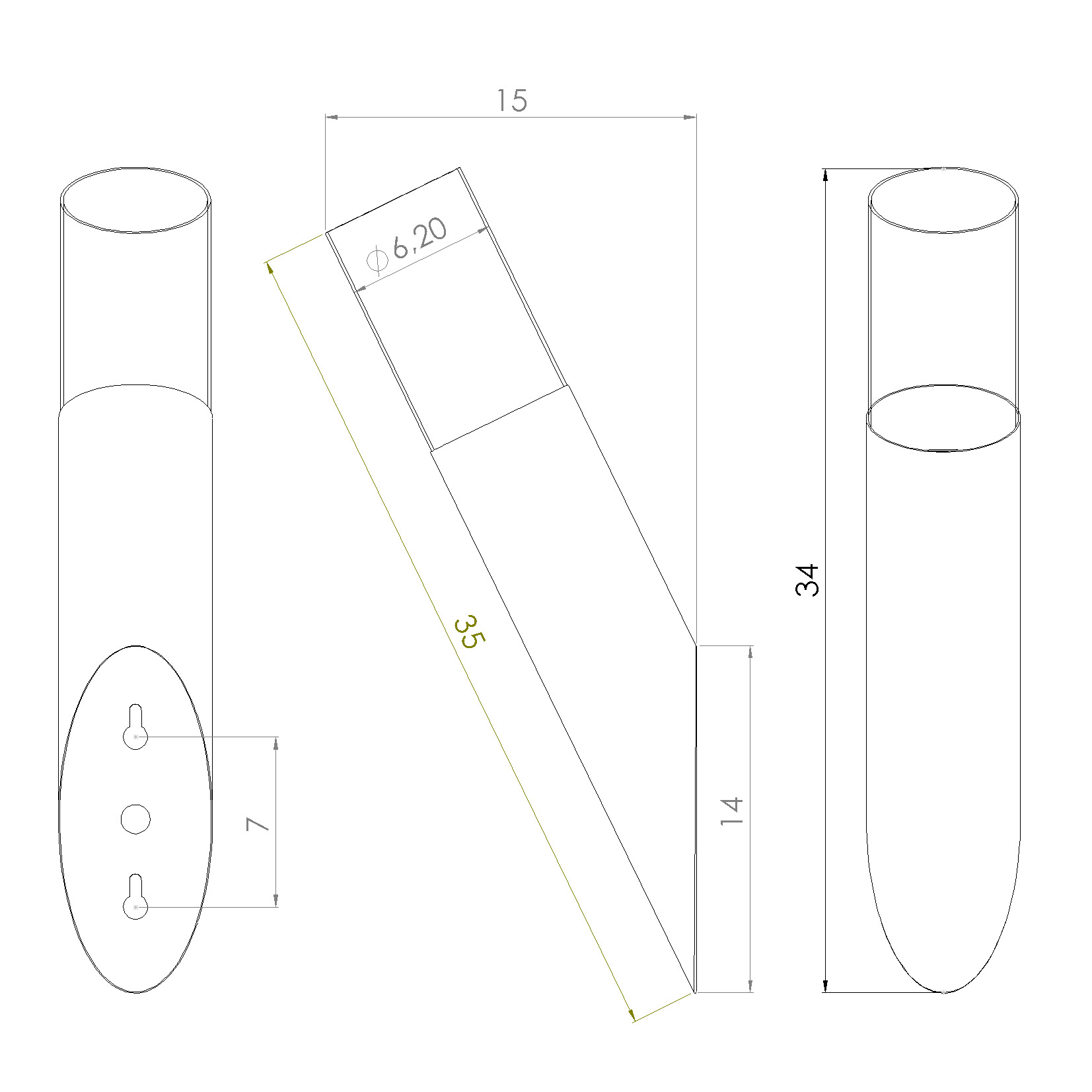 Arandela TAQ - Latão - Imagem 4