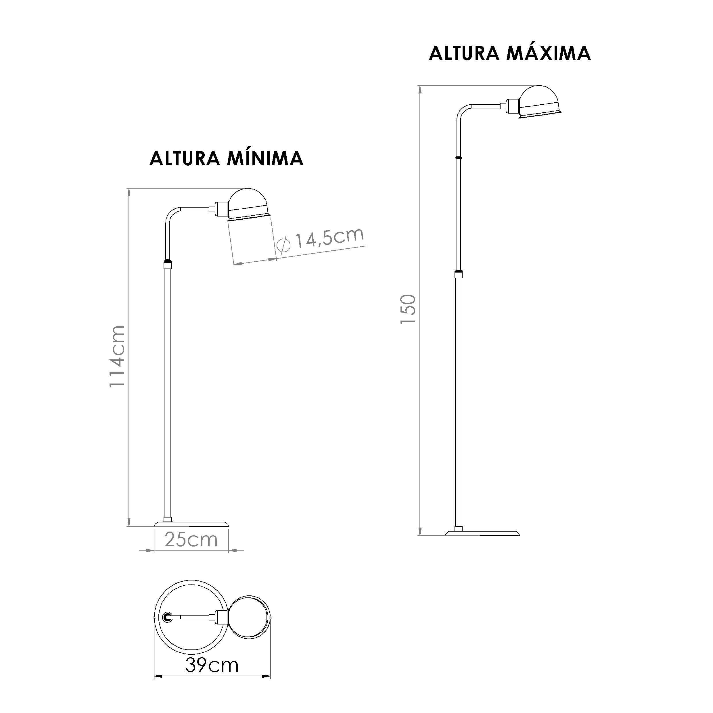Coluna JUDDY - Latão - Imagem 6