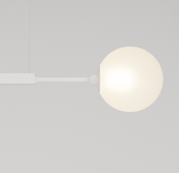 Lustre CINQUE 100 GLASS - Latão - Imagem 7